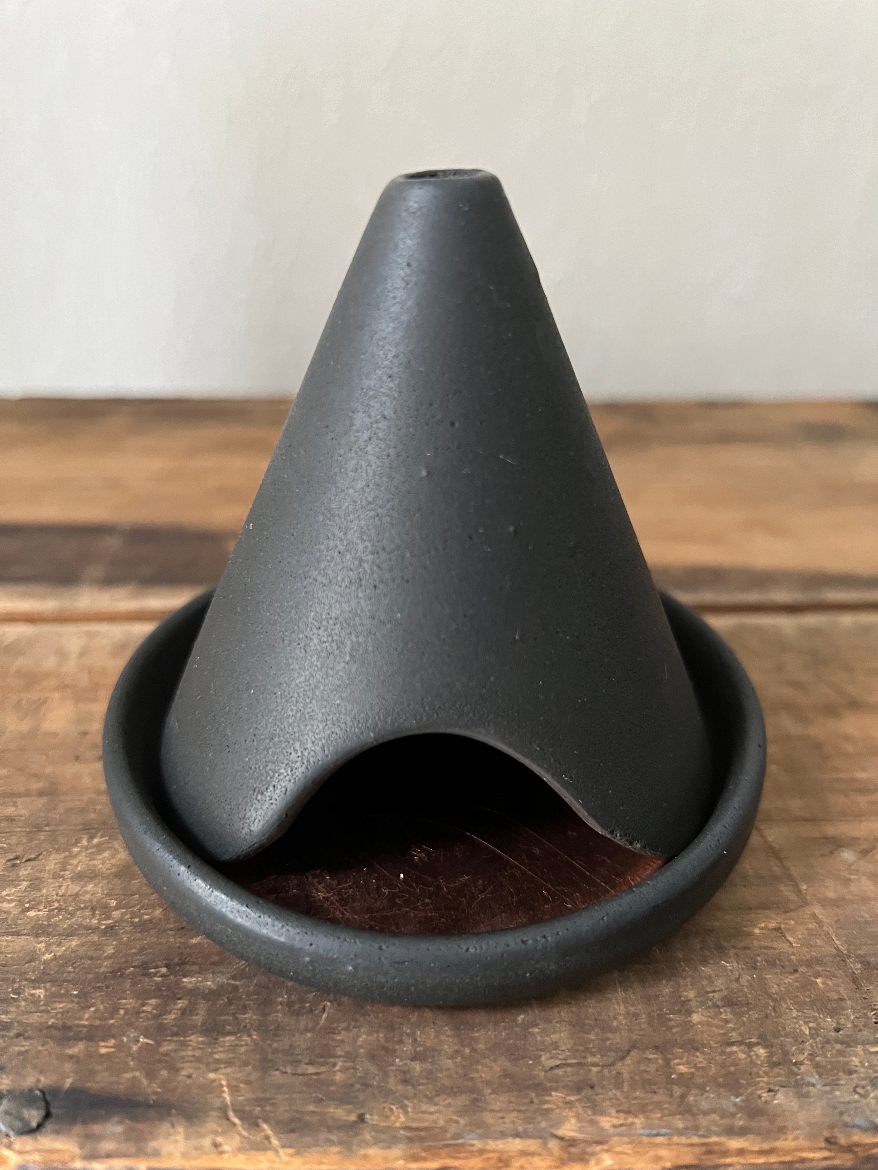 Concrete Incense Cone Burner