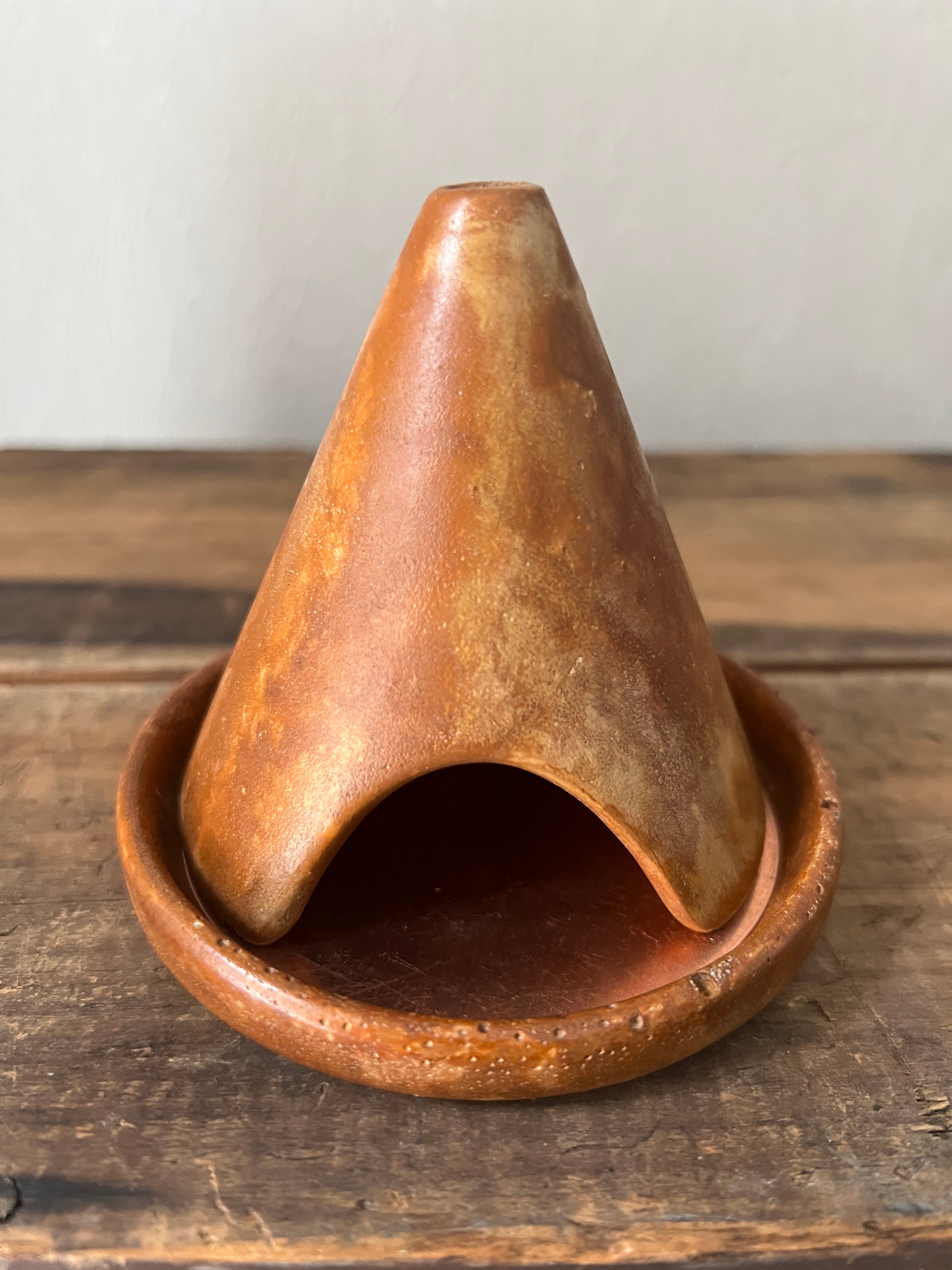Concrete Incense Cone Burner