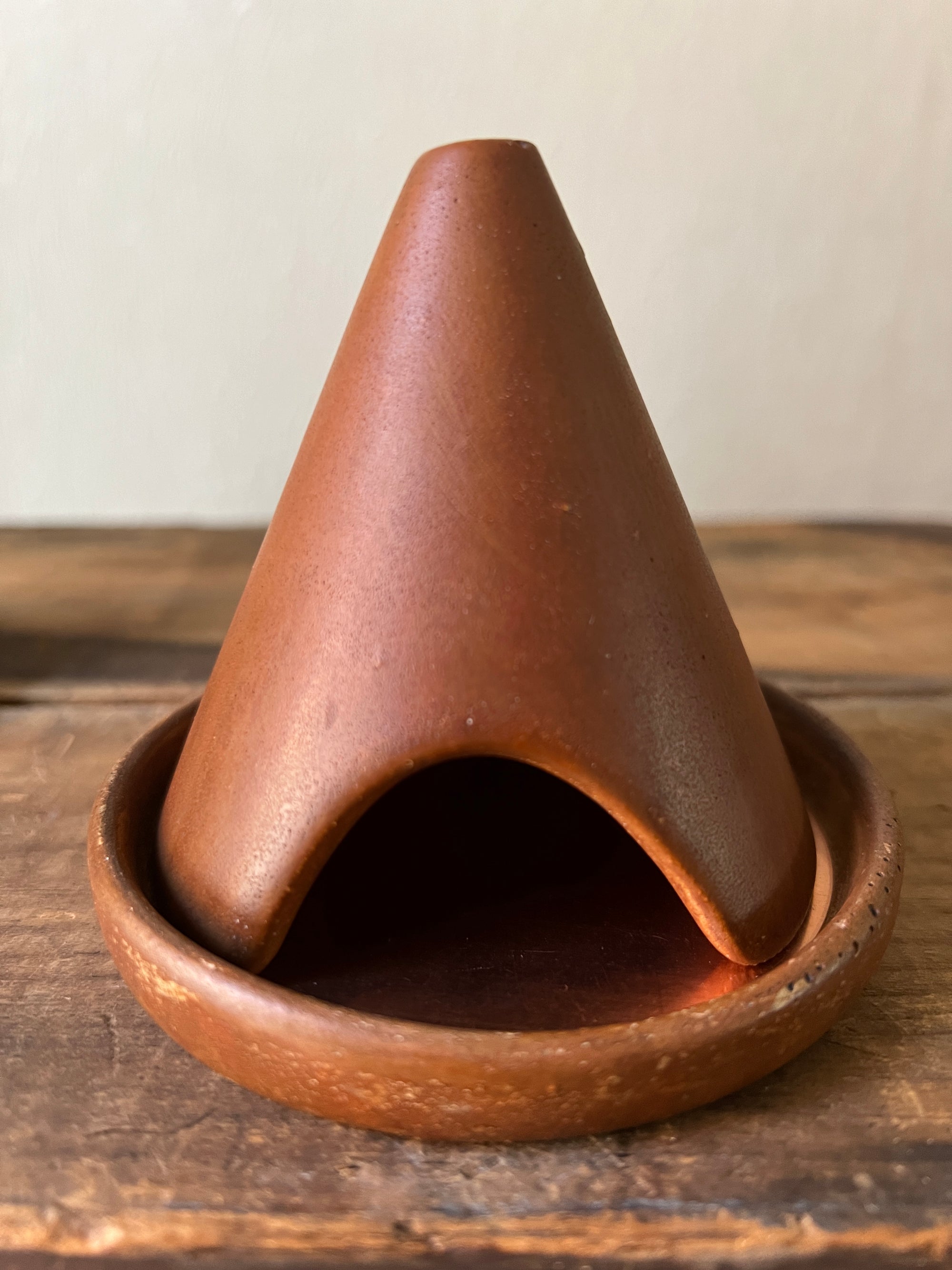 Concrete Incense Cone Burner