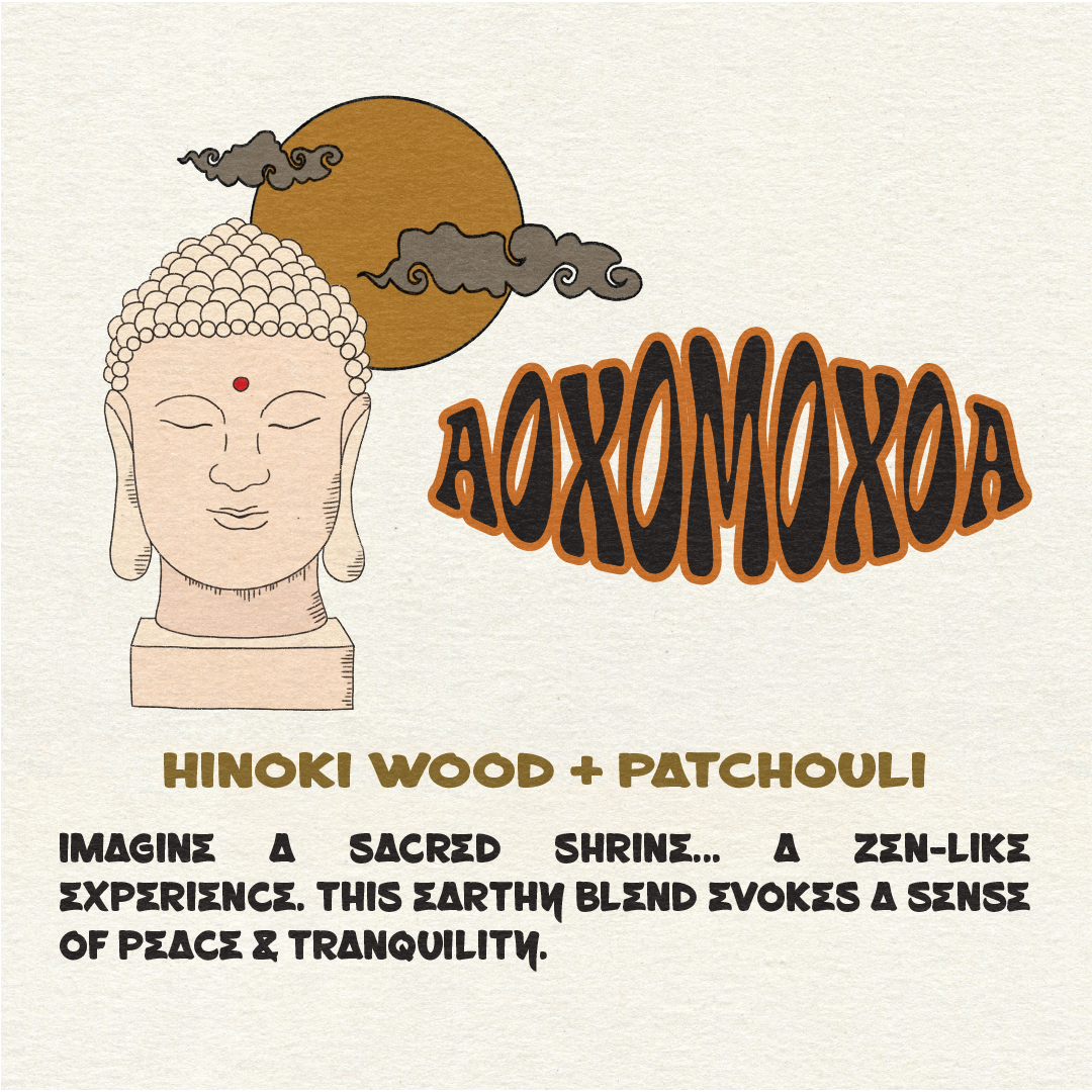 INCENSE STICKS + CONES