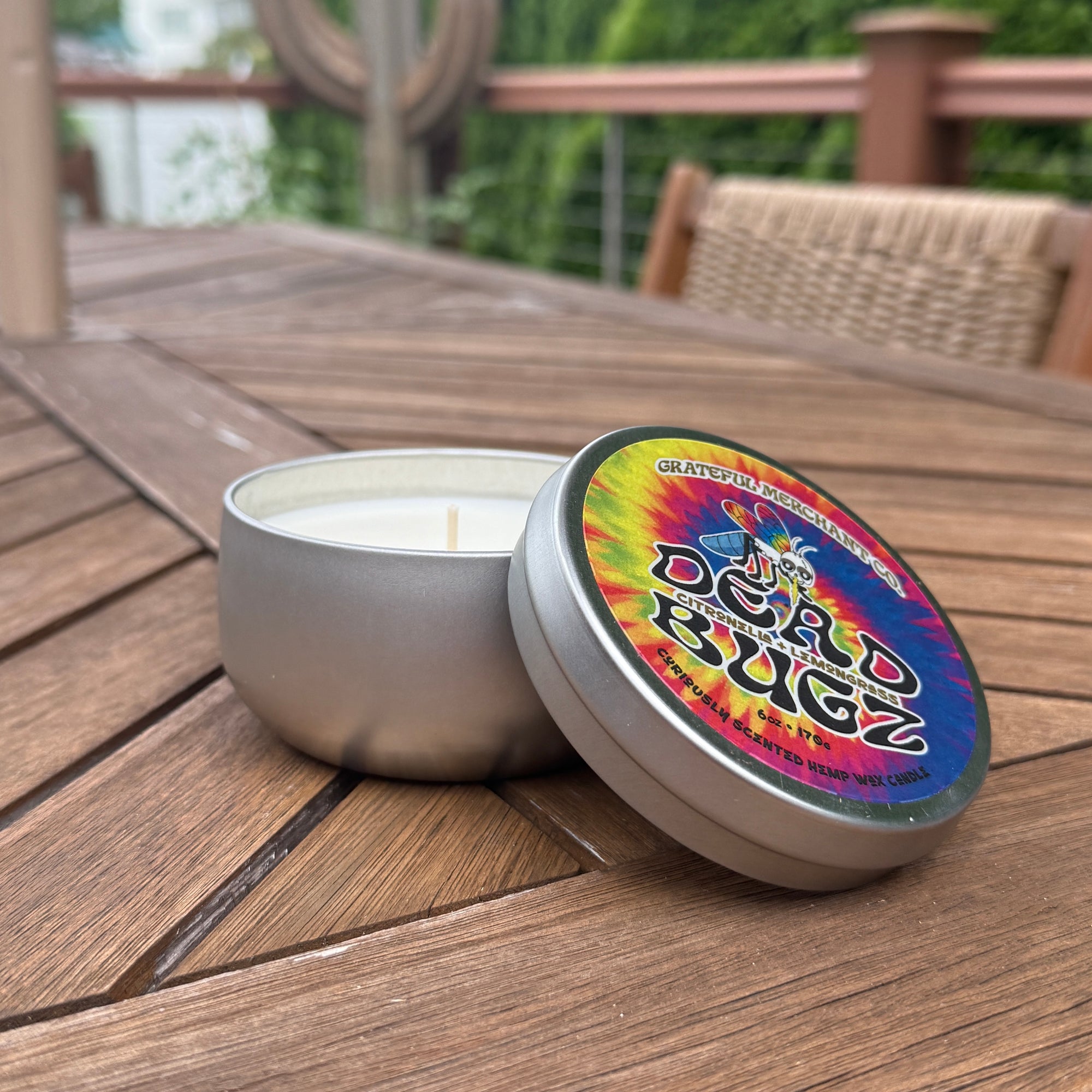 DEADBUGZ Citronella Candle