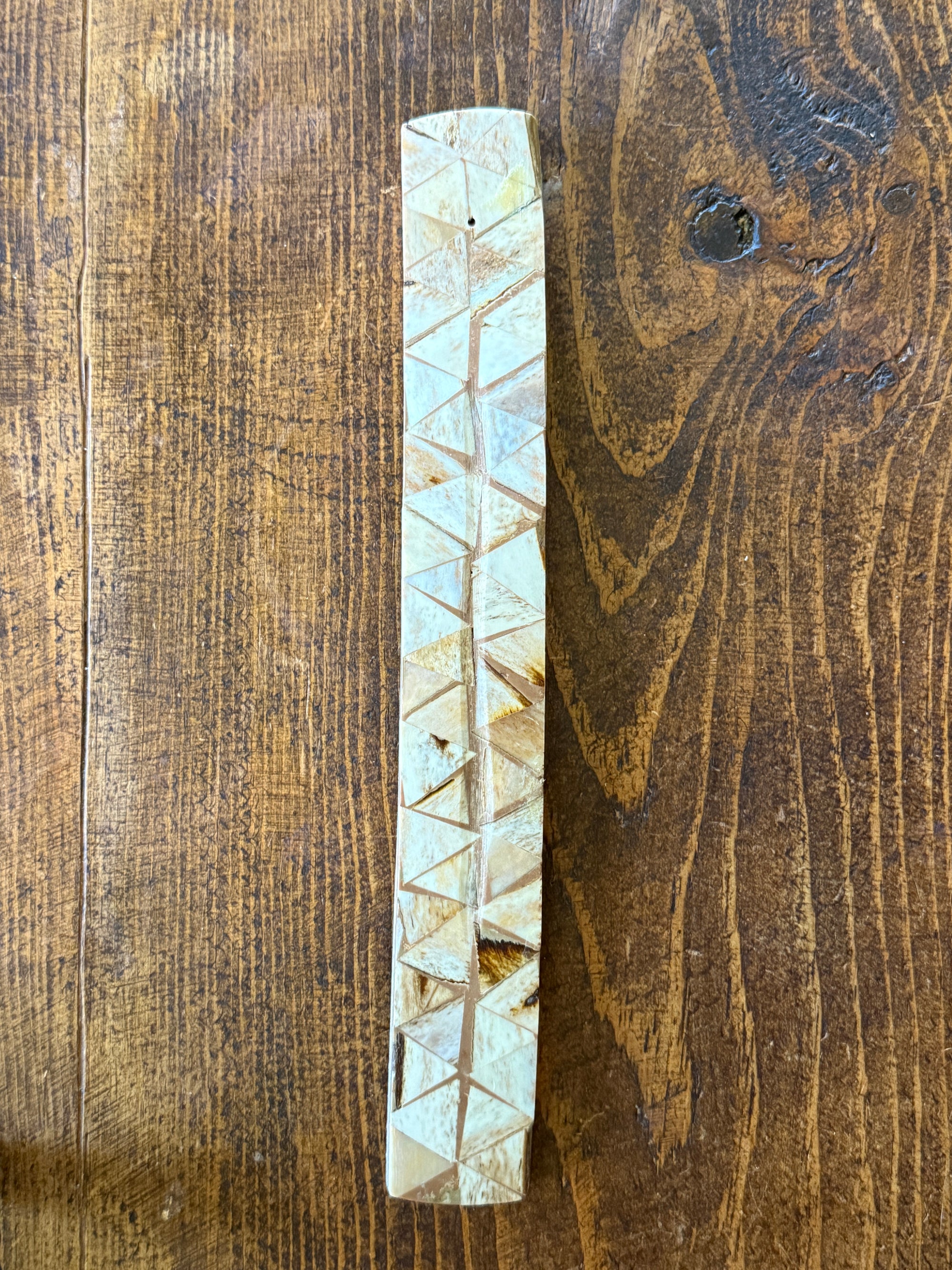 Incense Stick Holder with Bone Inlay