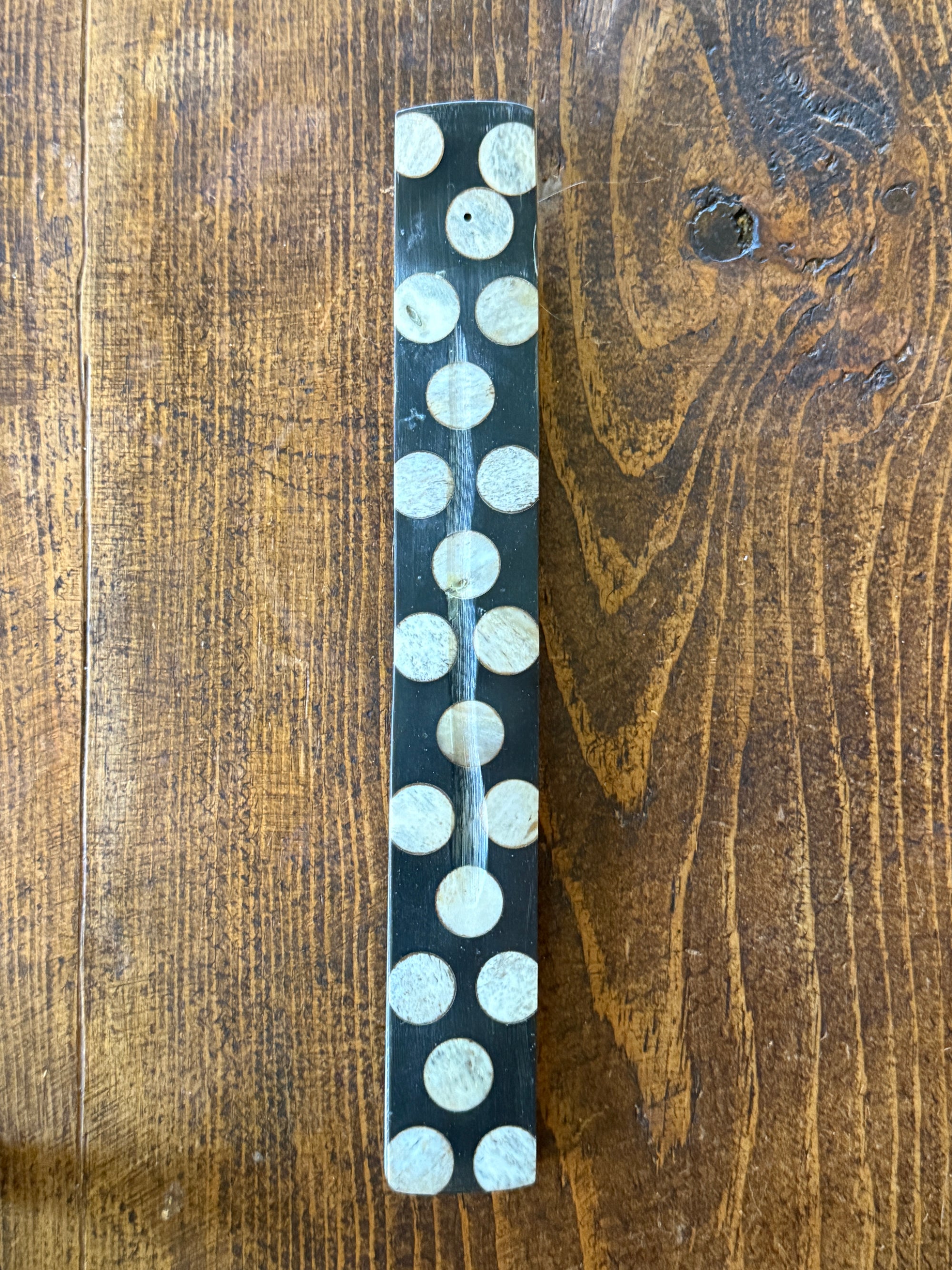 Incense Stick Holder with Bone Inlay