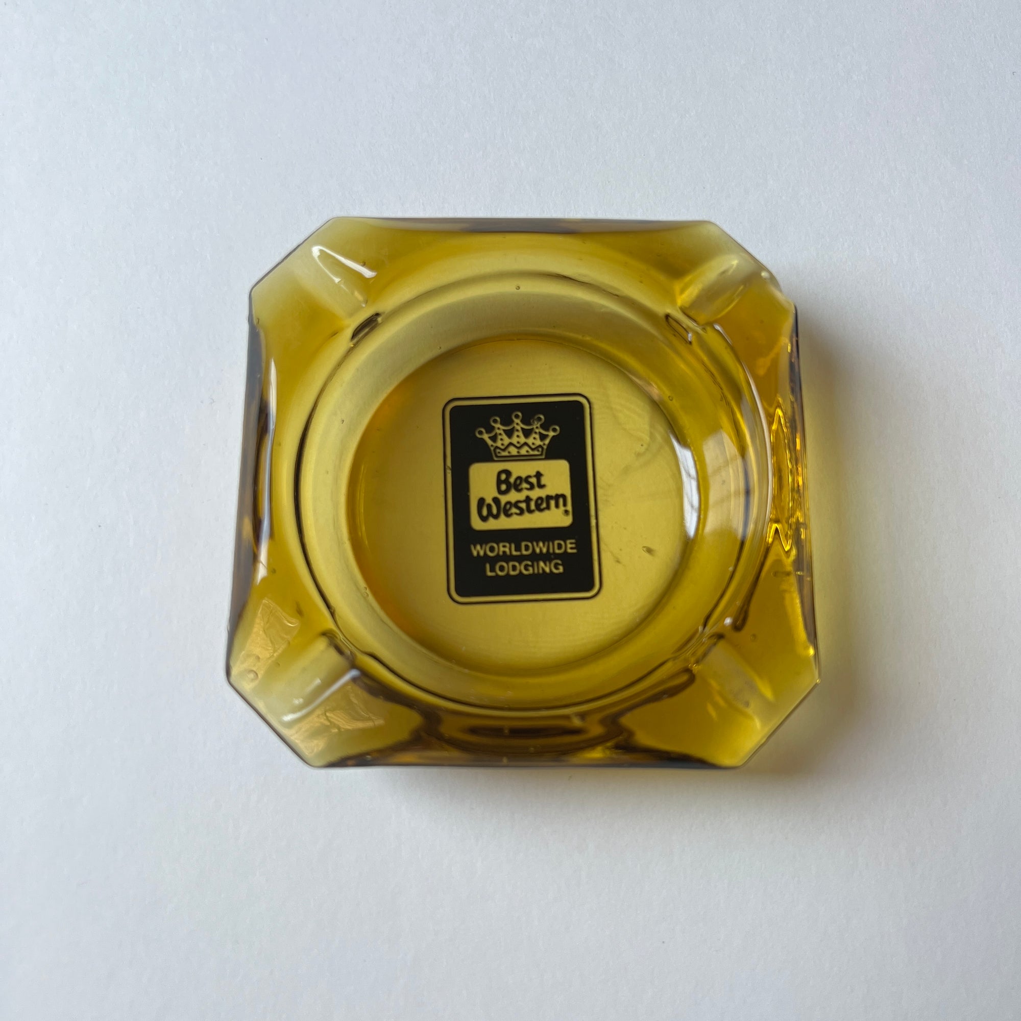 Vintage *Best Western* Glass Ashtray
